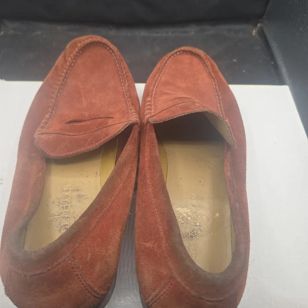 Cole Haan Men's Rust Suede Loafers‎
